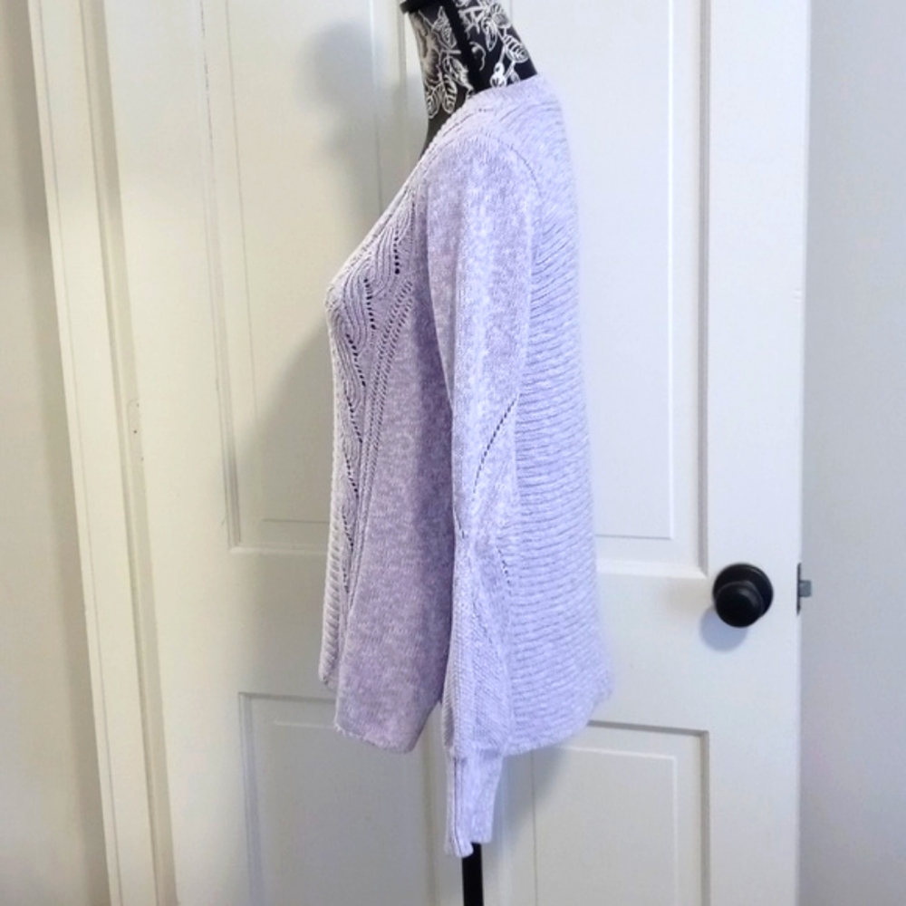 Sample Lilly Pulitzer - Lavender Cotton Sweater View 5